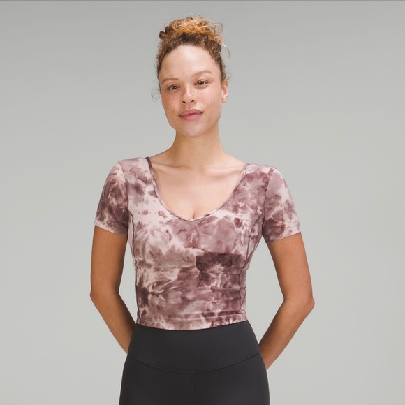 LULULEMON Align Tee T-shirt Short Sleeve Diamond Grey NEW WITH TAG - Picture 11 of 11